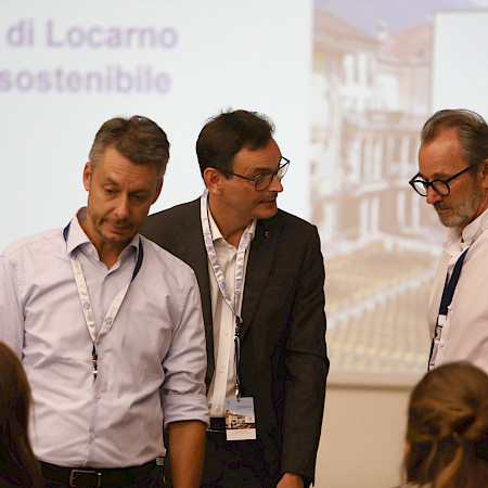 Dino Cauzza, CEO Swiss Medical Network, Raffaele De Rosa, Conseiller d’Etat et Directeur du Département de la santé TI & Raymond Loretan, Président CA Swiss Medical Network