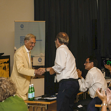 Marco Solari, Président Locarno Film Festival & Raymond Loretan, Président CA Swiss Medical Network